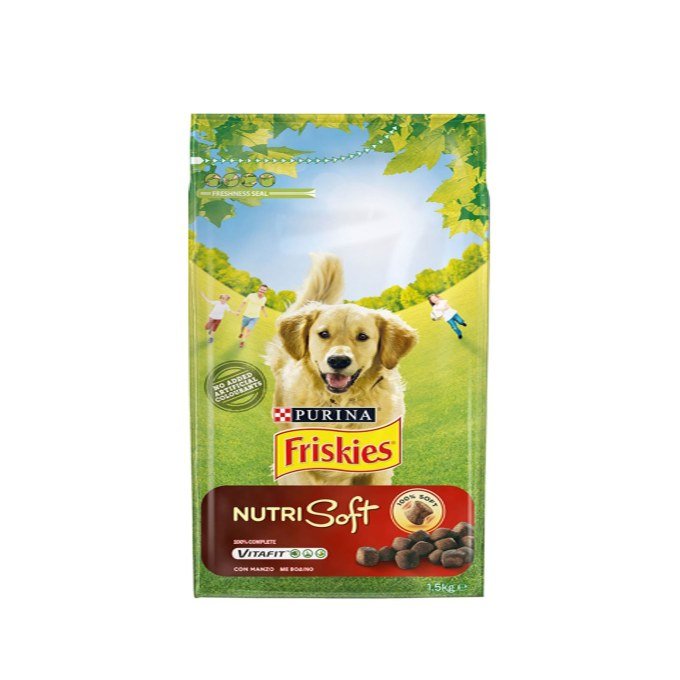 FRISKIES NUTRI SOFT ΒΟΔΙΝΟ 1,5kg